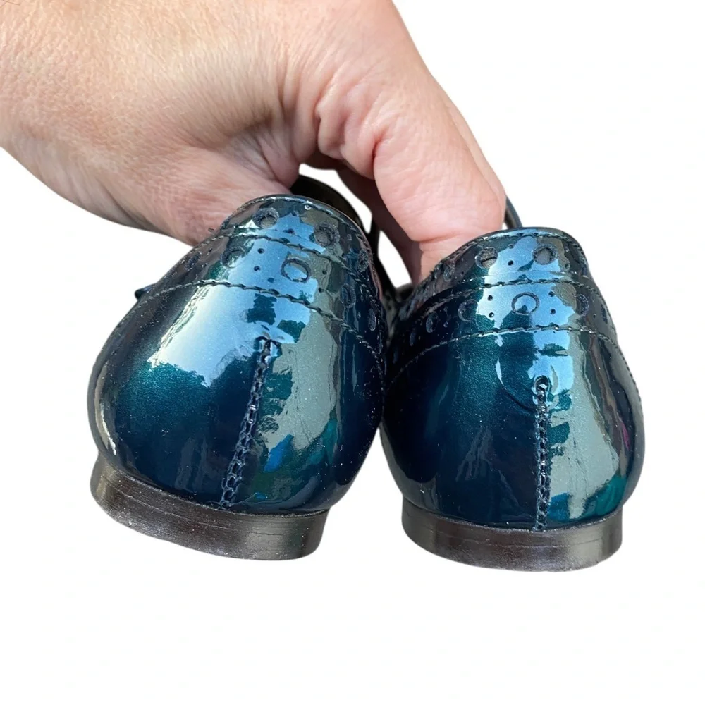 Papanatas Patent Leather Kids Dress Shoes size 32